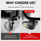 Dual-Sided Car Blind Spot Mirror