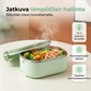 Kannettava sähkölämmitteinen lounasrasia, vedetön ruoanlämmitin