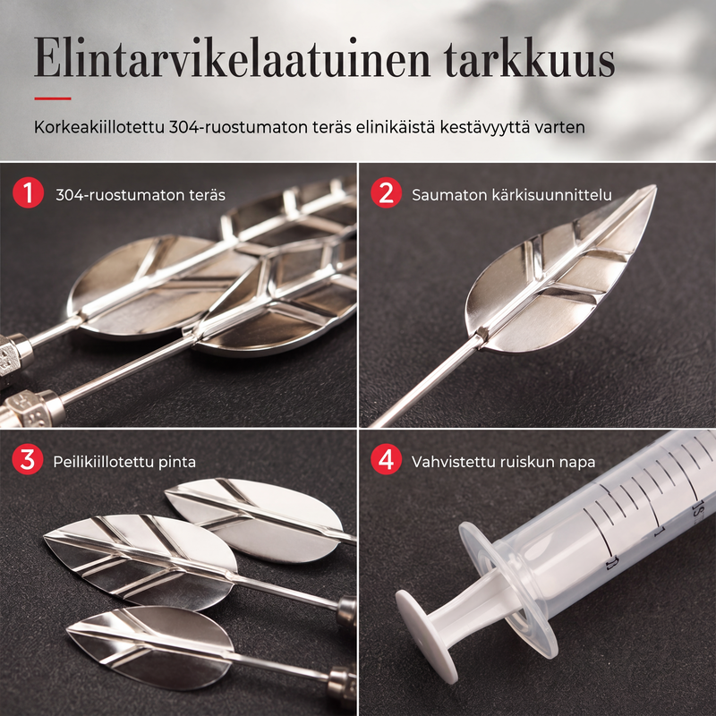 3D-gelatiinitaiteen työkalut