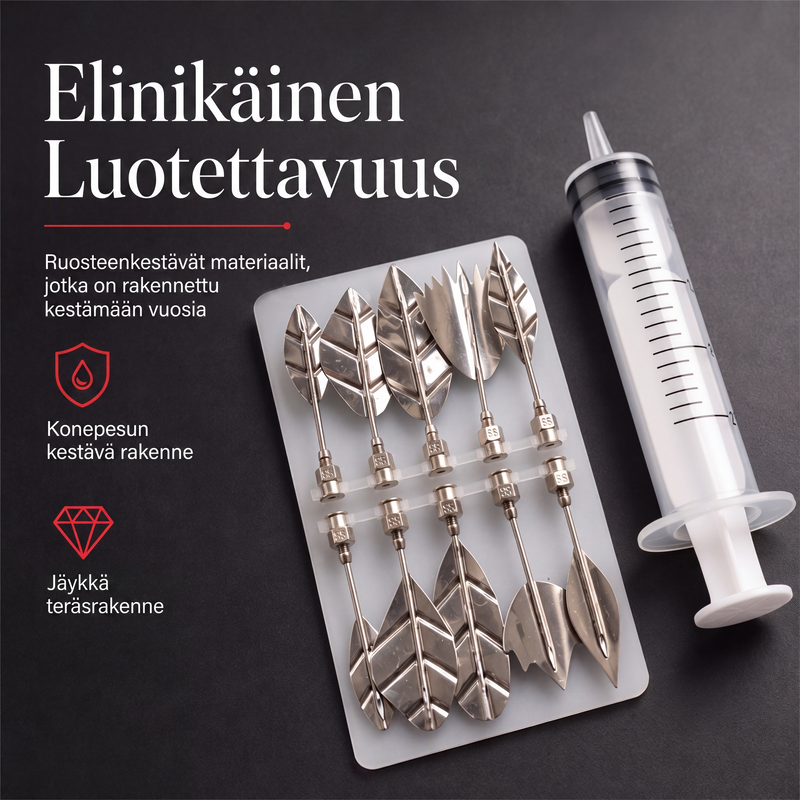 3D-gelatiinitaiteen työkalut