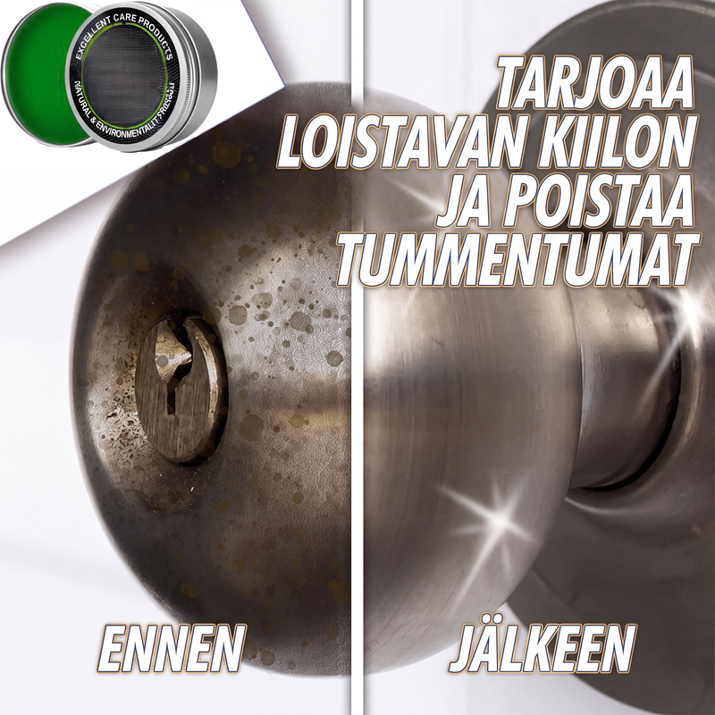 Monikäyttöinen peilikiiltoinen metallivahakiillote