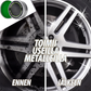 Monikäyttöinen peilikiiltoinen metallivahakiillote