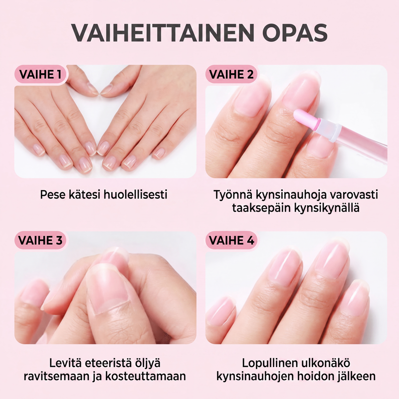 Tuoksuva kynsinauhaöljykynä kynsille