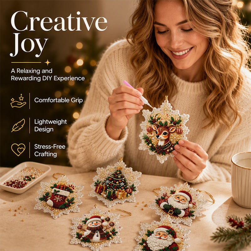 🎁🎄Joulualennus 50 %:n alennus!🥰Joulun DIY-maalaus- ja ripustettavien koristeiden sarja