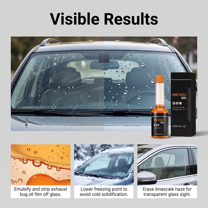 Car Windshield Oil Film Cleaner