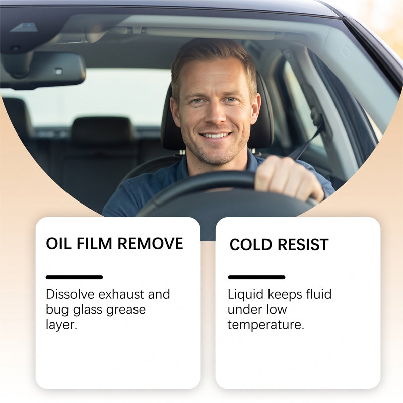 Car Windshield Oil Film Cleaner
