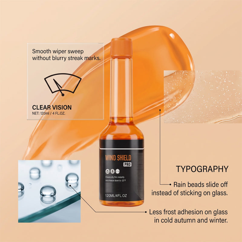 Car Windshield Oil Film Cleaner