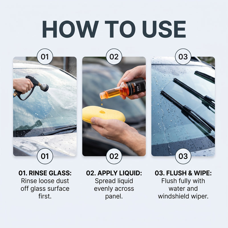 Car Windshield Oil Film Cleaner
