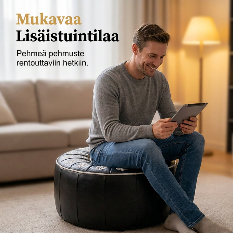 Monikäyttöinen pyöreä säilytysistuin
