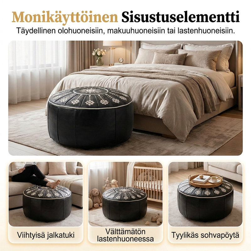 Monikäyttöinen pyöreä säilytysistuin