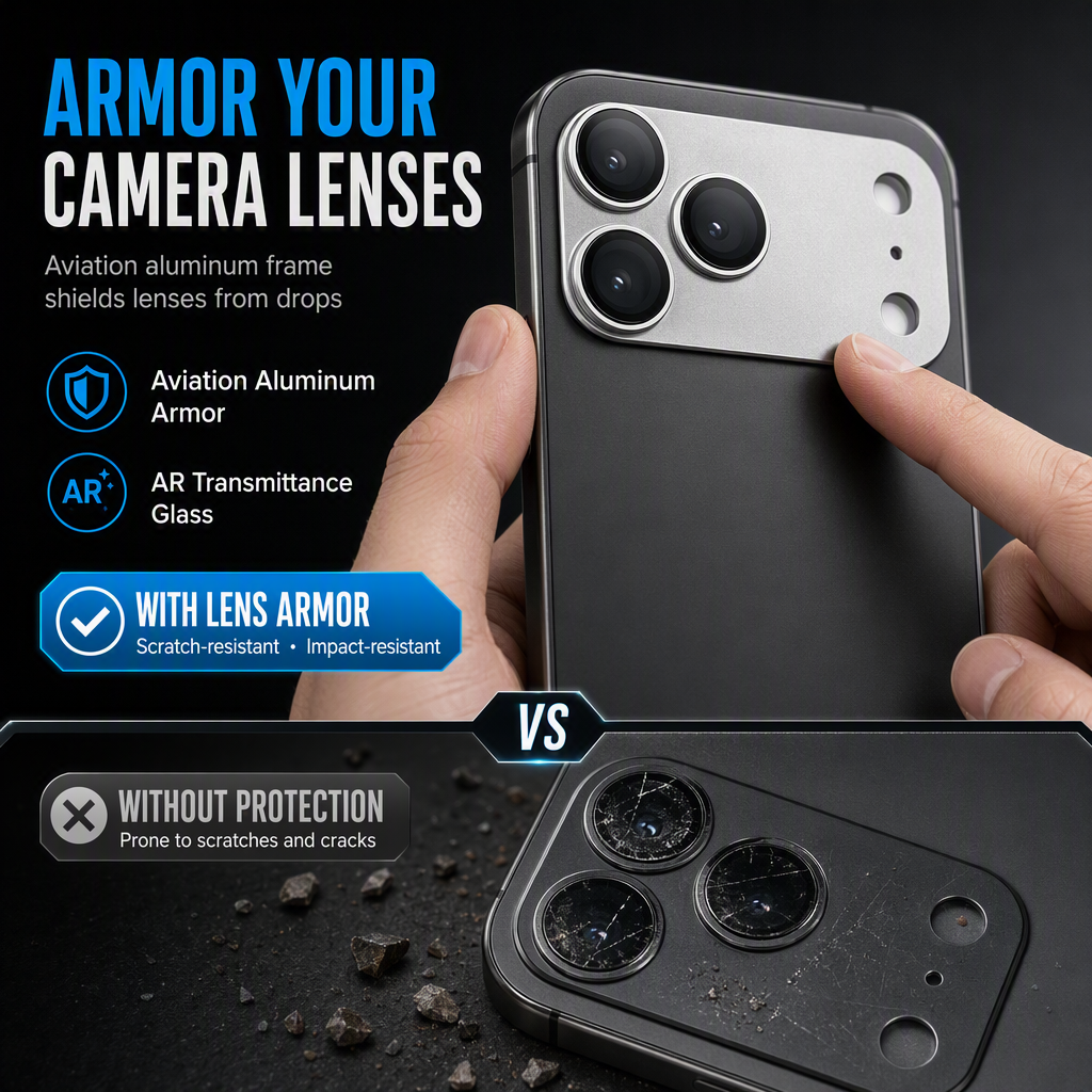 Metal Camera Lens Armor Protector