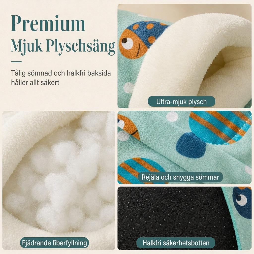 ✨50 % ALENNUS NYT! !✨🐱Puoliksi suljettu lämmin makuupussi, pehmeä, syvän unen takaava luolamajoitus lemmikeille, peitteellä varustettu kissoille ja pienille koirille