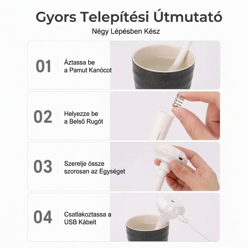 💨 Pieni kannettava USB-ilmankostutin