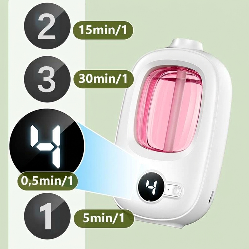 Automaattinen aromaterapiahajotin – raikas tuoksu kotiisi ilman vaivaa!