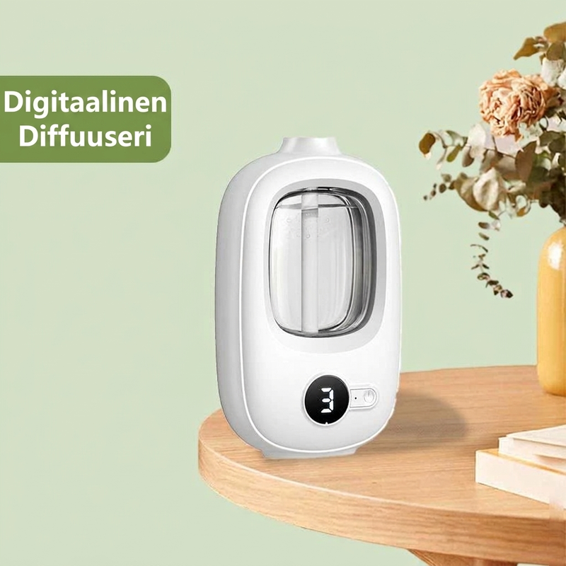 Automaattinen aromaterapiahajotin – raikas tuoksu kotiisi ilman vaivaa!