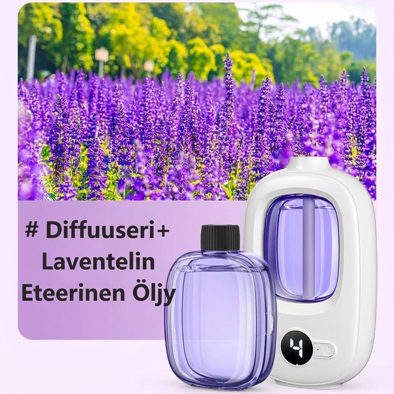 Automaattinen aromaterapiahajotin – raikas tuoksu kotiisi ilman vaivaa!