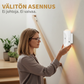Ladattava magneettinen seinävalo