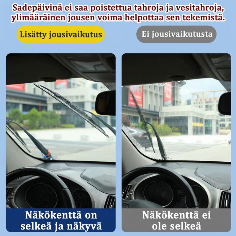 2 kappaletta tuulilasin pyyhkimien käsivarren jousen tehostin