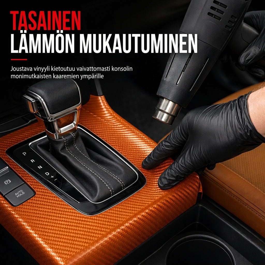 ⏳rajoitetun ajan 50 % alennus⏰Itsekiinnittyvä hiilikuvainen sisätilojen kalvokalvo🚗🔰