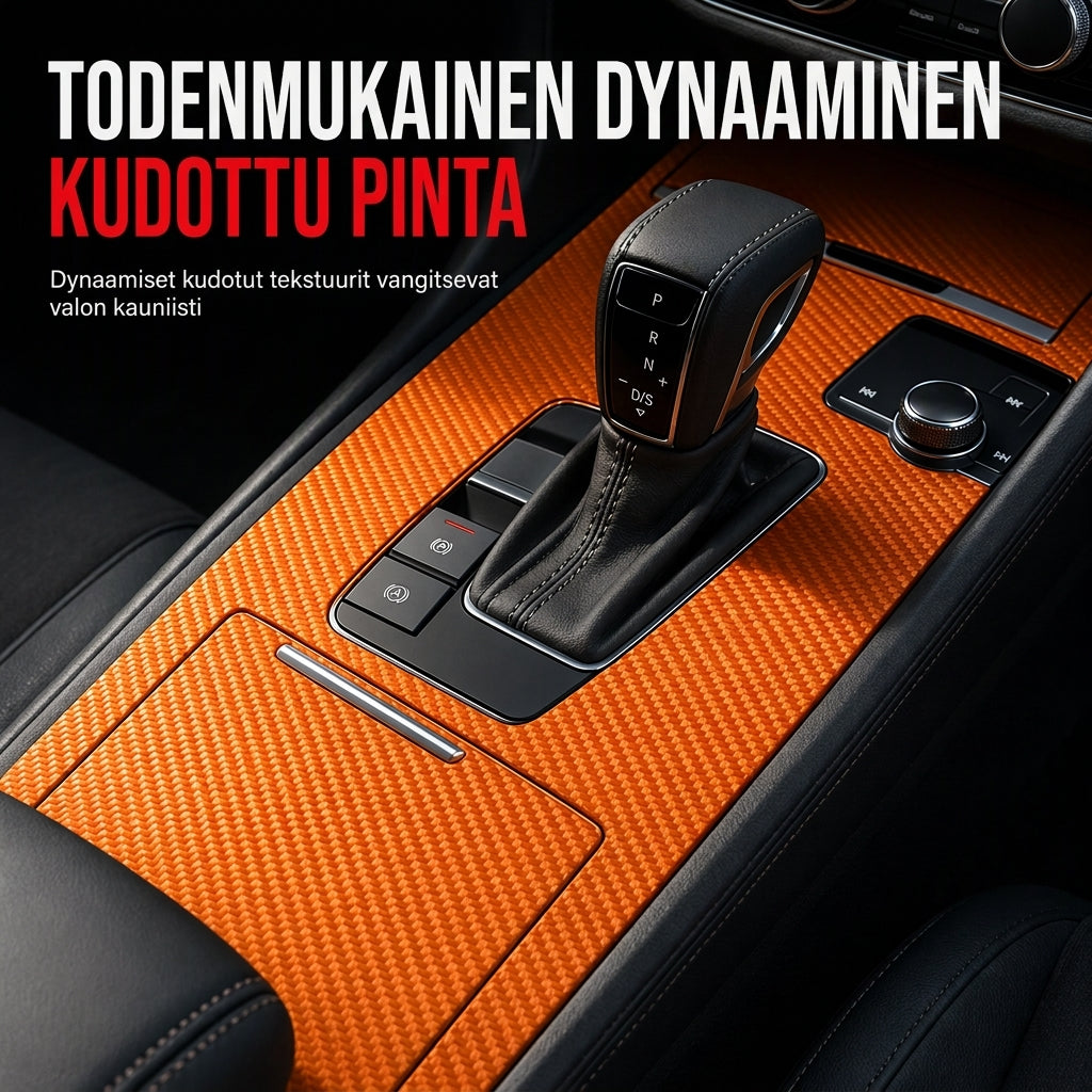 ⏳rajoitetun ajan 50 % alennus⏰Itsekiinnittyvä hiilikuvainen sisätilojen kalvokalvo🚗🔰