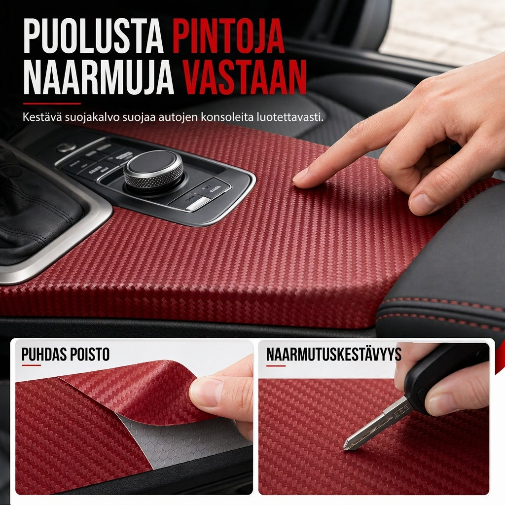 ⏳rajoitetun ajan 50 % alennus⏰Itsekiinnittyvä hiilikuvainen sisätilojen kalvokalvo🚗🔰
