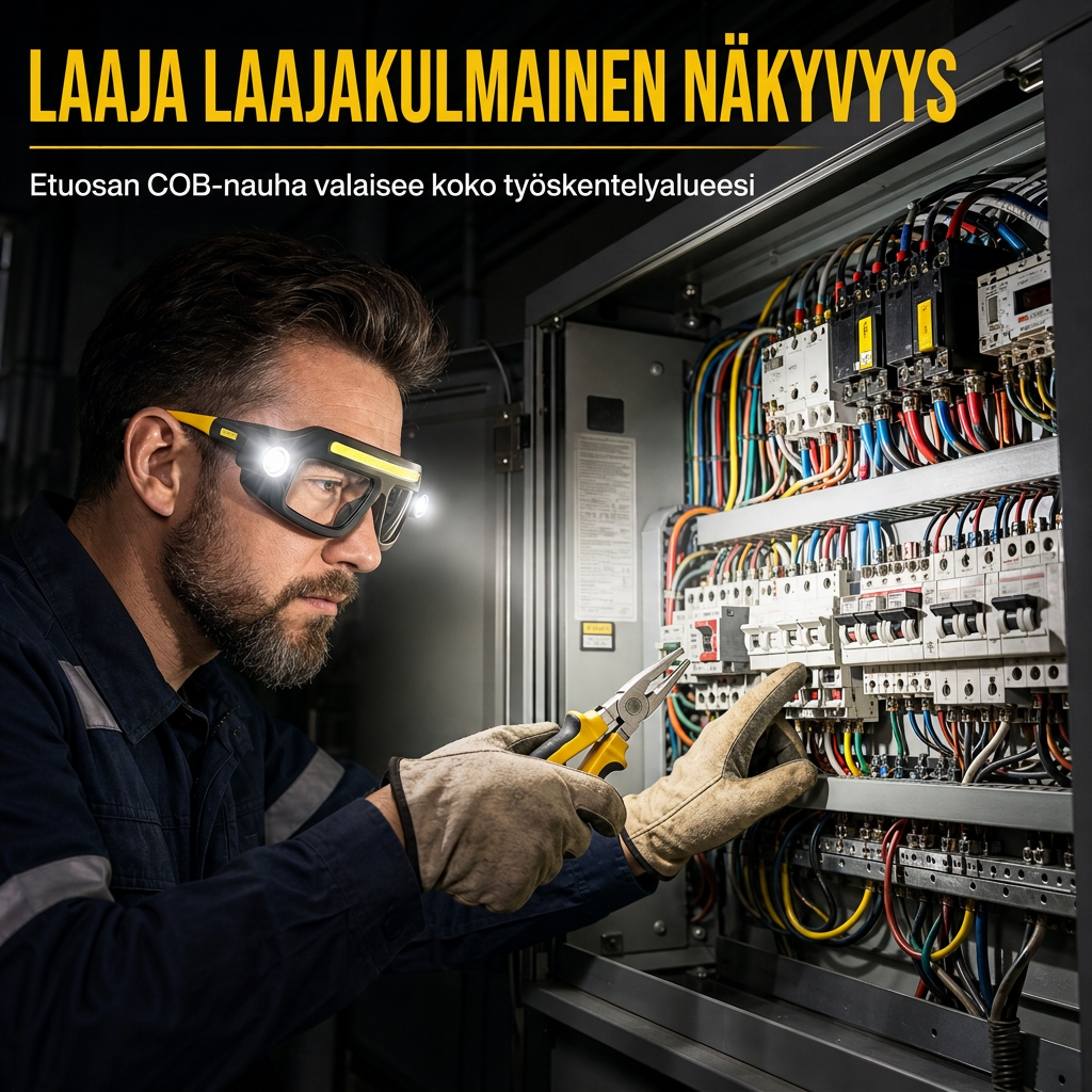USB-ladattava kaksoispuoleinen klipsilasivalo ulkoiluvaellukseen ja lukemiseen