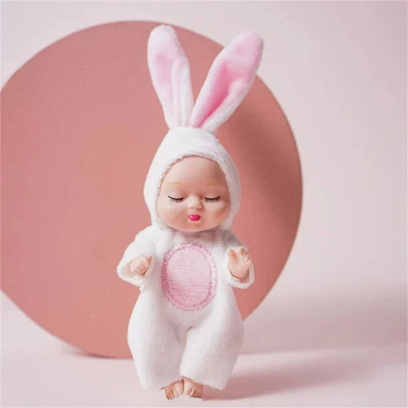 🧸 Mini Reborn Vauvanuket – Suloinen Pieni Nukke Lahjaksi, Koristeeksi ja Luovaan Leikkiin