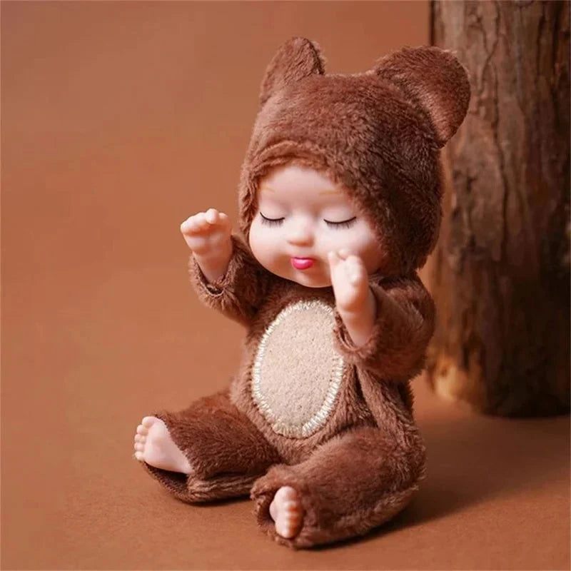 🧸 Mini Reborn Vauvanuket – Suloinen Pieni Nukke Lahjaksi, Koristeeksi ja Luovaan Leikkiin