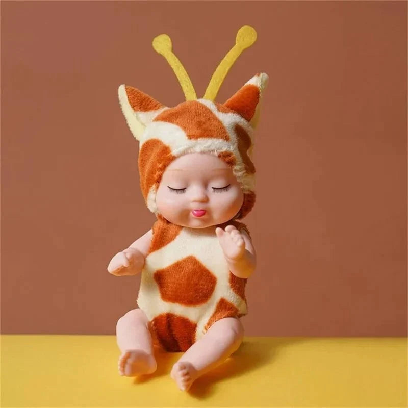 🧸 Mini Reborn Vauvanuket – Suloinen Pieni Nukke Lahjaksi, Koristeeksi ja Luovaan Leikkiin