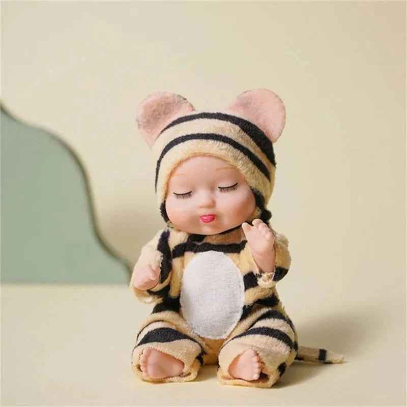 🧸 Mini Reborn Vauvanuket – Suloinen Pieni Nukke Lahjaksi, Koristeeksi ja Luovaan Leikkiin