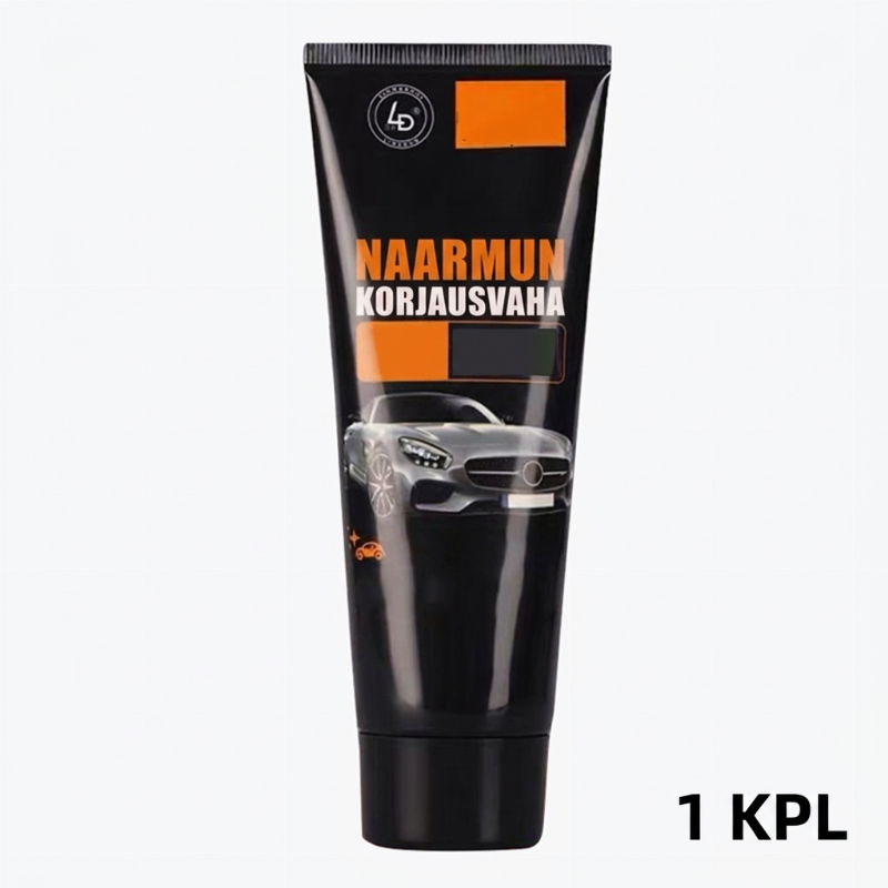 🚗✨ Auton naarmujen häivytys- ja kiillotusaine 120 ml – Poista kevyiden naarmujen näkyvyyttä ja palauta maalipinnan kiilto helposti 🧽