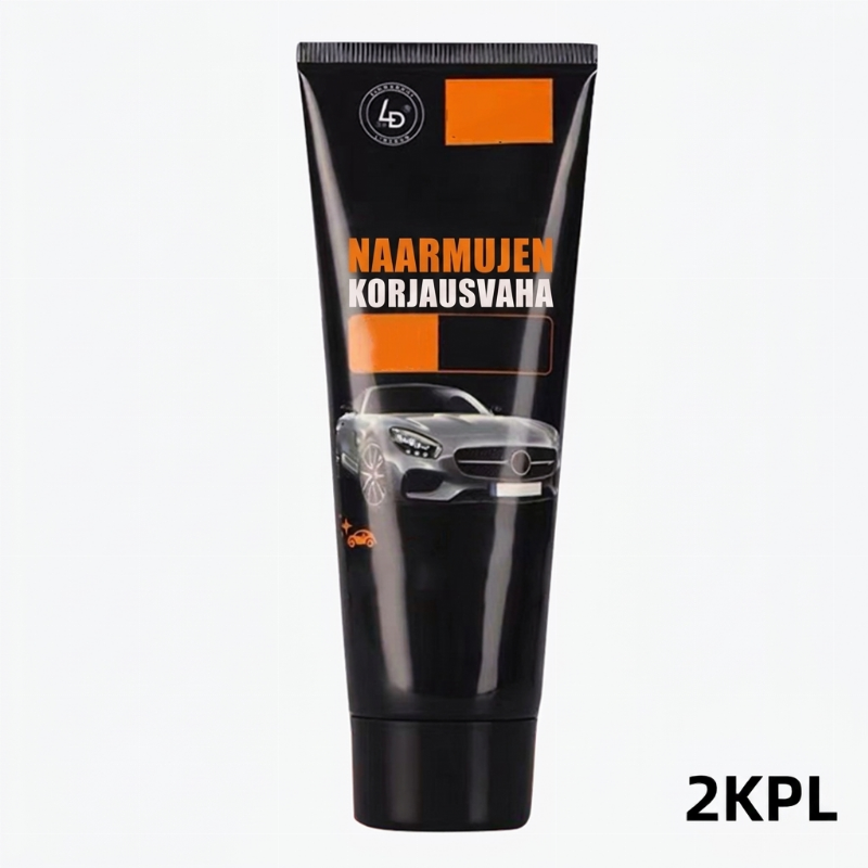 🚗✨ Auton naarmujen häivytys- ja kiillotusaine 120 ml – Poista kevyiden naarmujen näkyvyyttä ja palauta maalipinnan kiilto helposti 🧽