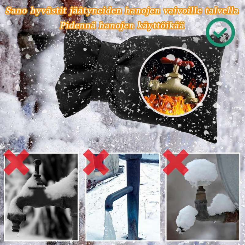 🥶 Älä anna pakkasen rikkoa hanaasi! Tehokas talvisuoja ulkohanoille
