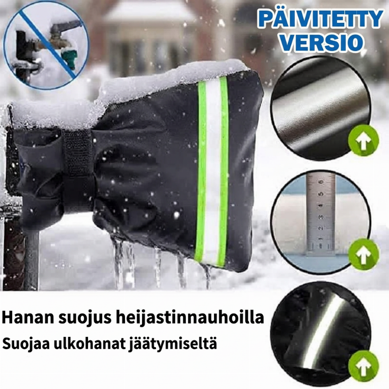 🥶 Älä anna pakkasen rikkoa hanaasi! Tehokas talvisuoja ulkohanoille