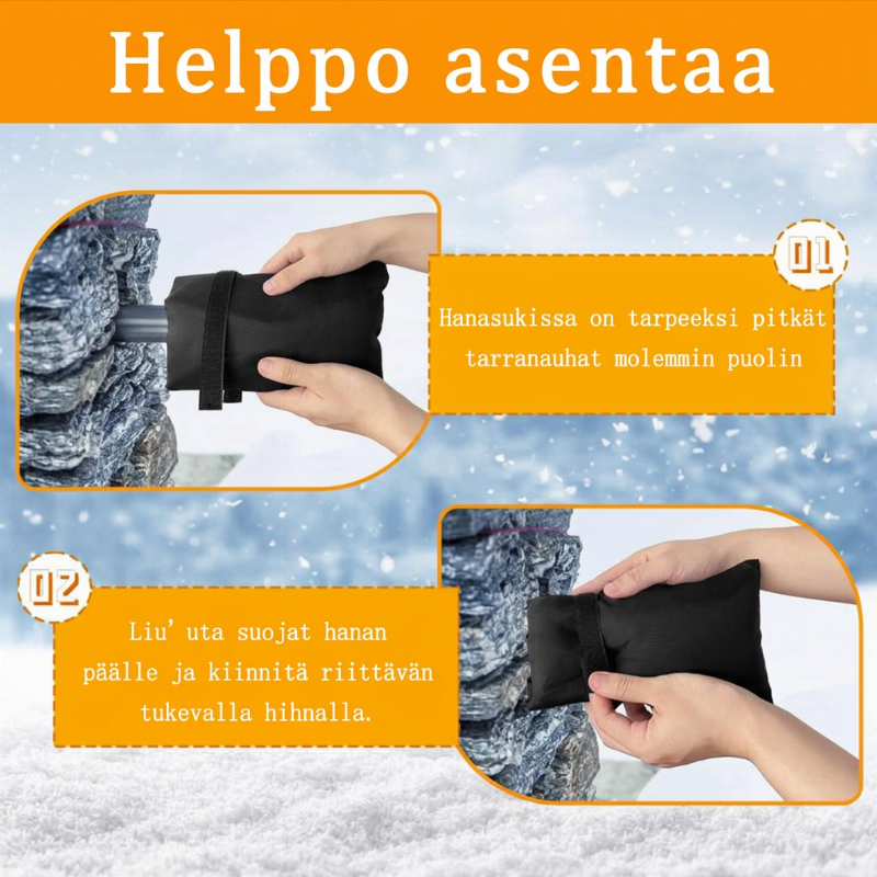 🥶 Älä anna pakkasen rikkoa hanaasi! Tehokas talvisuoja ulkohanoille