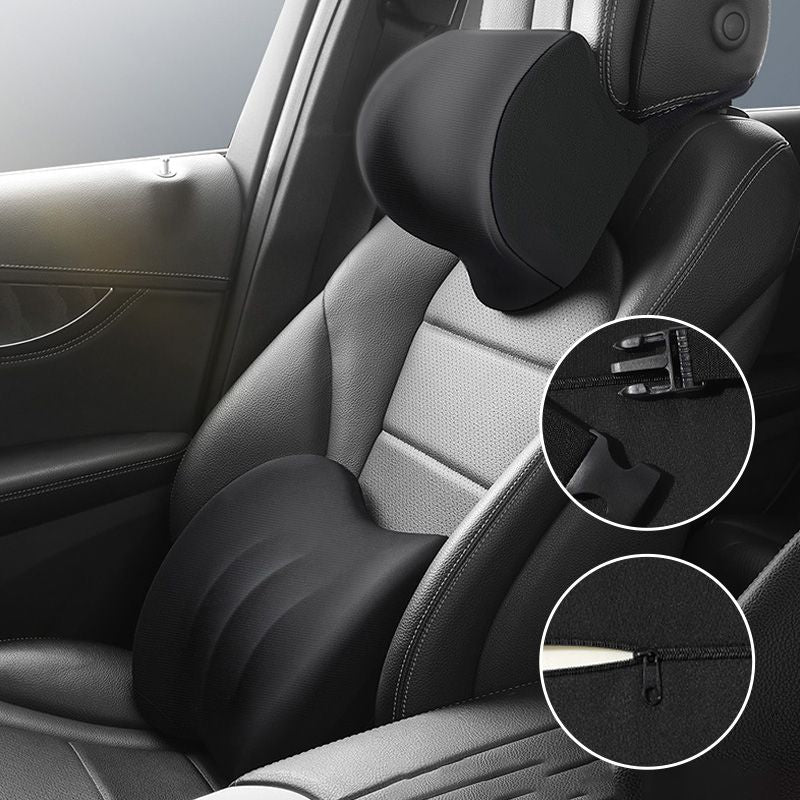 Auton niskatuki ja lannerangan tyyny – ergonominen