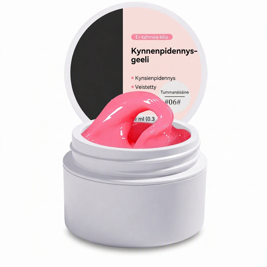 Tarttumaton kiinteä muotoilugeeli kynsien pidennykseen