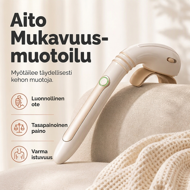 Langaton pitkävartinen hierontalaite