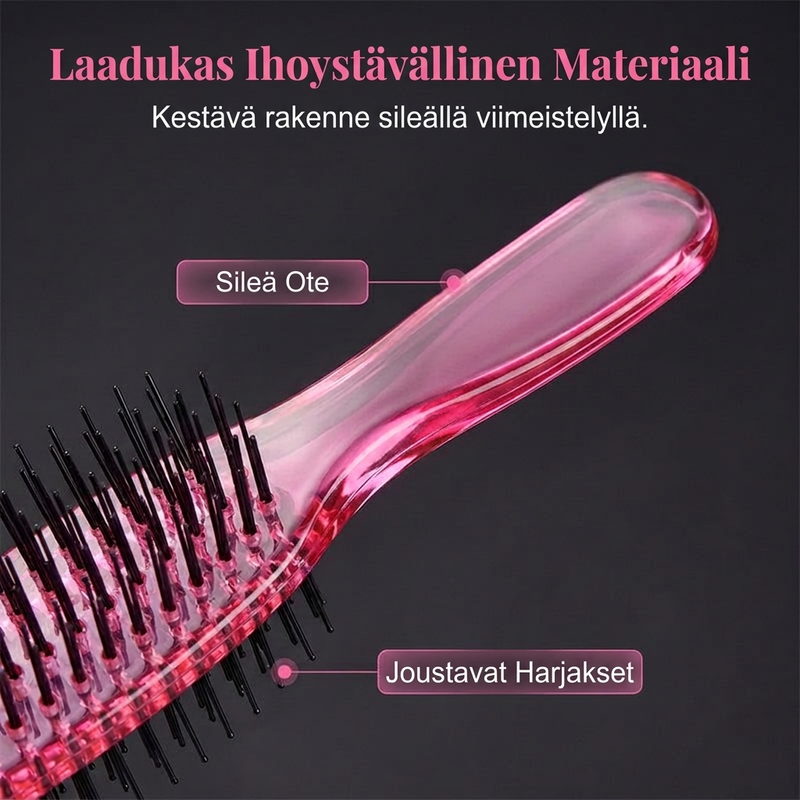 💇 Kannettava harjaustenpoisto- ja päänahkahierontaharja
