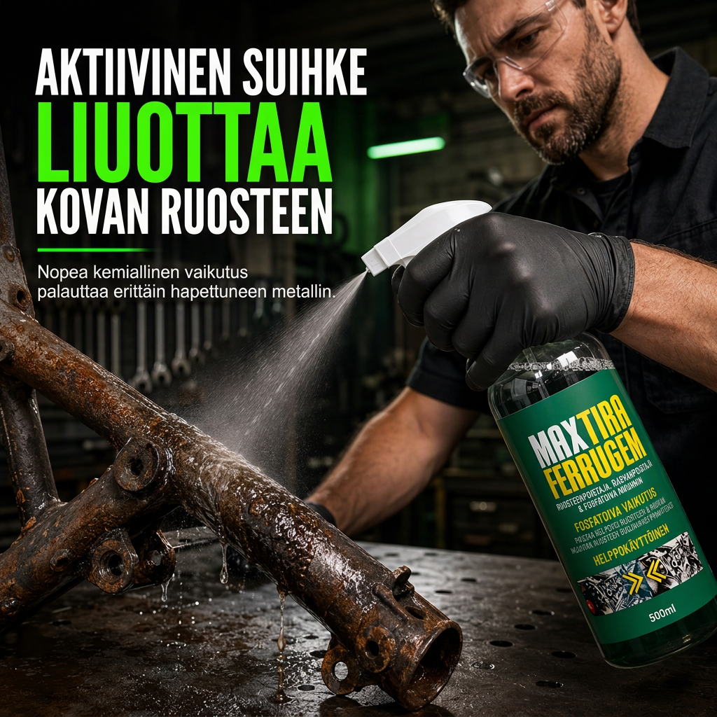 🔧 50 % alennus ✨ 3-in-1 ruosteenpoisto- ja fosfatointisuihke — korroosionestosuihke 💨