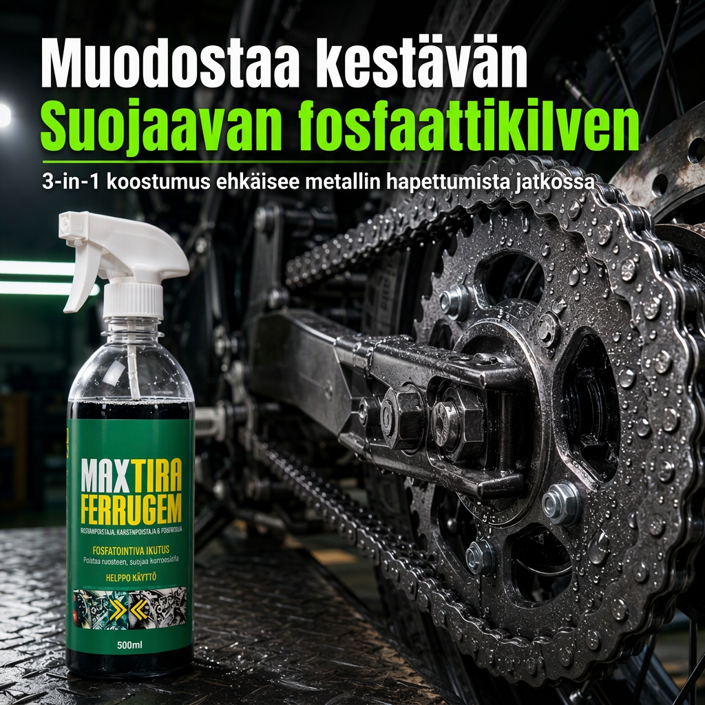 🔧 50 % alennus ✨ 3-in-1 ruosteenpoisto- ja fosfatointisuihke — korroosionestosuihke 💨