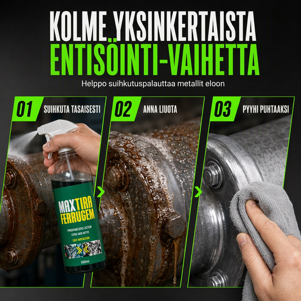 🔧 50 % alennus ✨ 3-in-1 ruosteenpoisto- ja fosfatointisuihke — korroosionestosuihke 💨