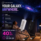 🌌🌙 USB-yövalo: Galaxy Moon -kuuprojektori – pyörivä tähtitaivas, rauhoittava nukkumistunnelma – maksa toimituksen yhteydessä ✨✅